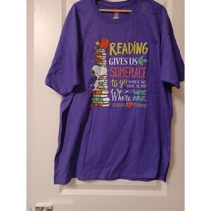 Reading Men's T-shirt size 2XL